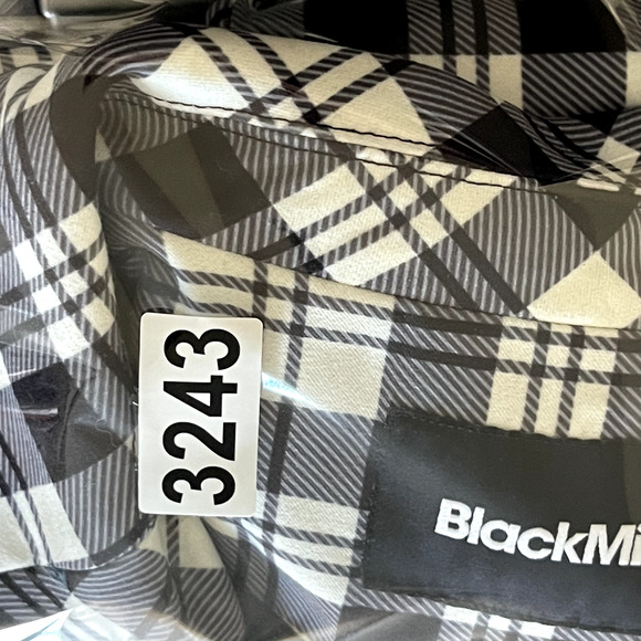 Blackmilk Plaid Tartan Blazer Jacket Womens 12/16 Lined Open Front Academia - Picture 15 of 15